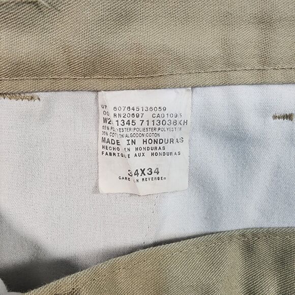 Dickies Cargo Pants Baggy Leg Men's Size 34 X 34 Y2K Skate Grunge Gorp Work - Picture 8 of 8